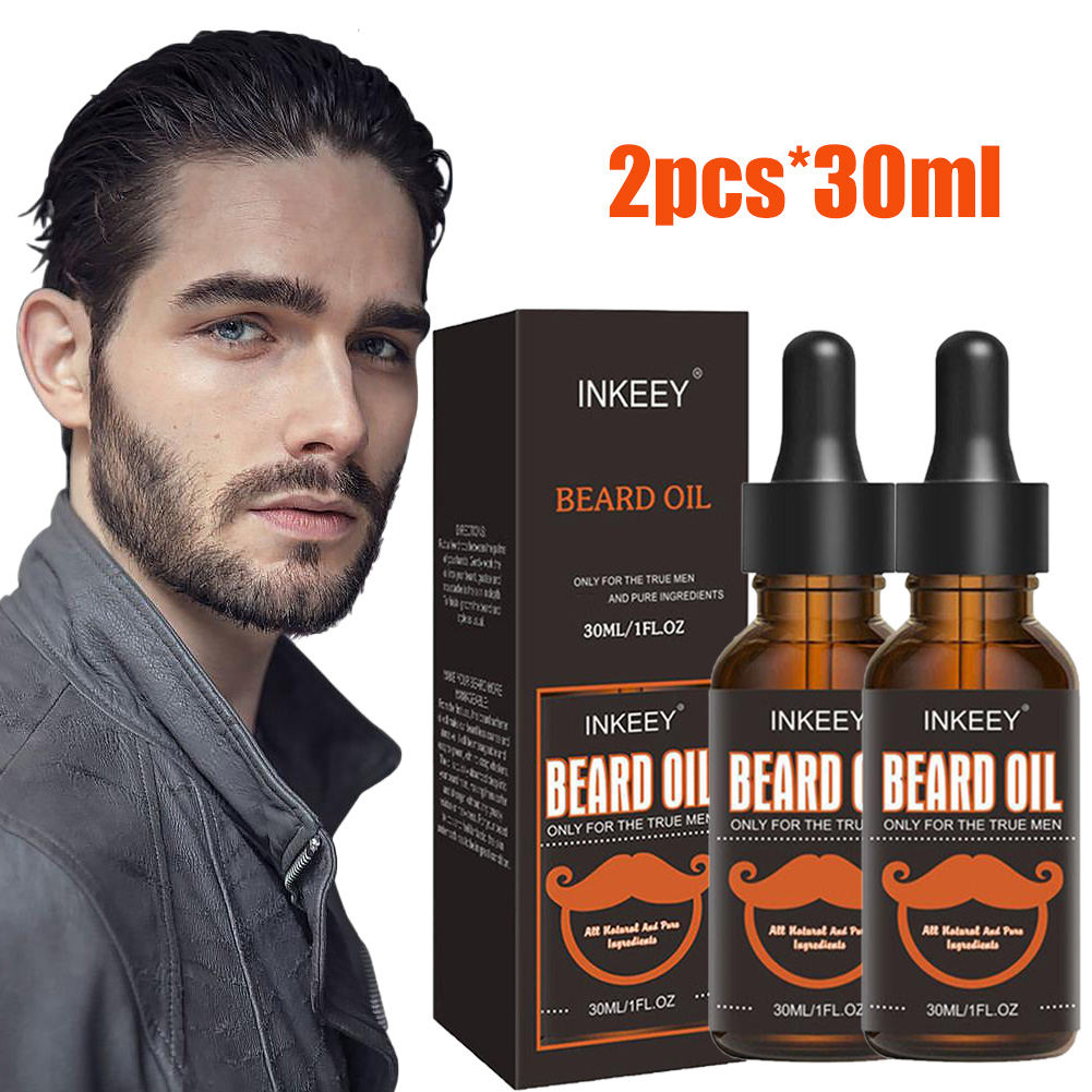 Hair Care Organic - 2 Stück Bart pflege öl für